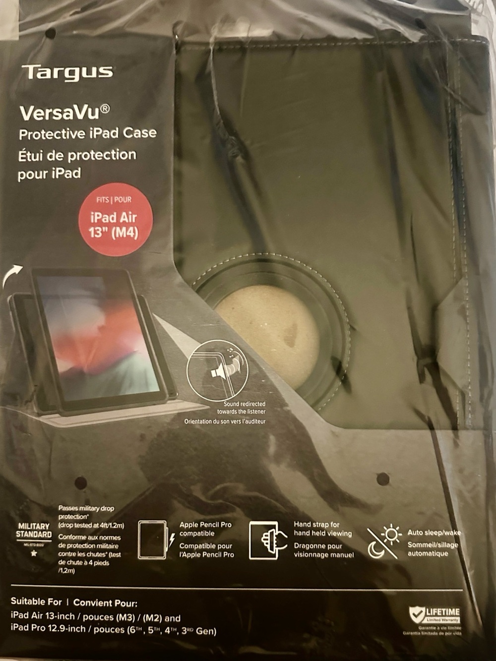 Targus VersaVu Protective iPad Case - Black